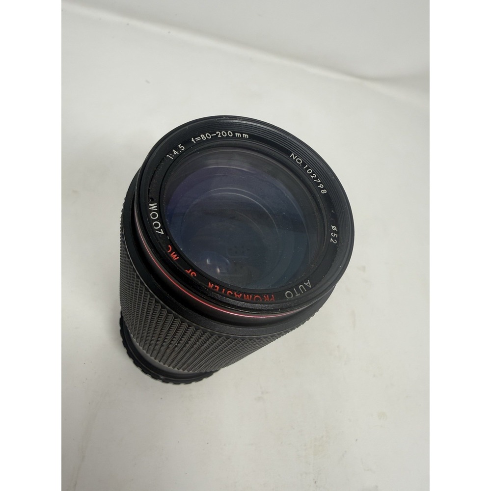 Vintage ProMaster Auto SP MC Zoom 80-200mm f/4.5 Lens - Canon FD Mount Untested